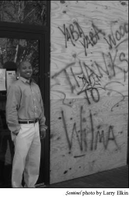 Shomari after Hurricane Wilma Shomari after Hurricane Wilma