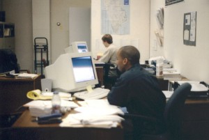 Shomari Hearn (front), Eric Meermann (back), 2001