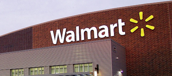 Walmart store exterior