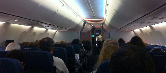 interior, Boeing 737