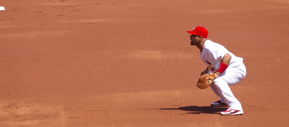 Albert Pujols with the St. Louis Cardinals