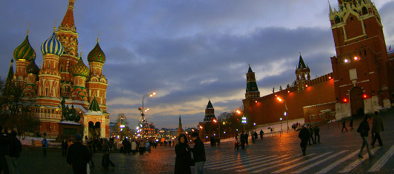 Red Square at night