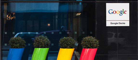 exterior of Google's EU headquarters in Dublin, Ireland