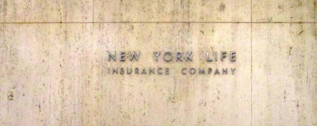 New York Life Insurance Company exterior sign