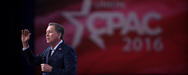 John Kasich speaking at CPAC 2016