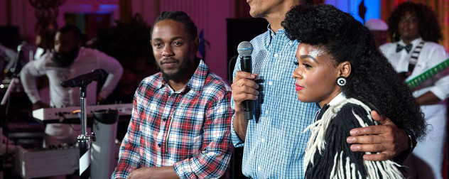 Kendrick Lamar and Janelle Monae