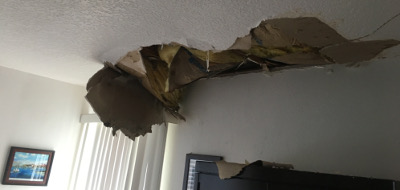 ceiling collapse