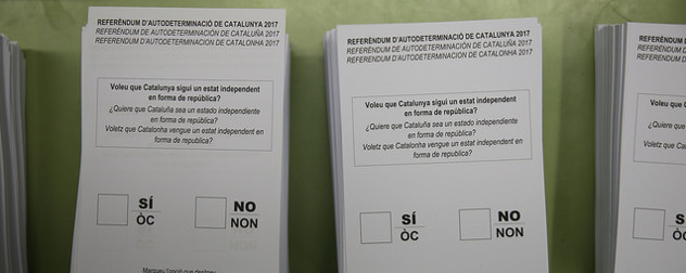 Catalonia ballots from Oct. 1, 2017