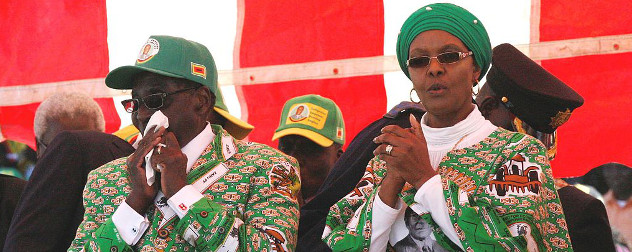 Robert and Grace Mugabe