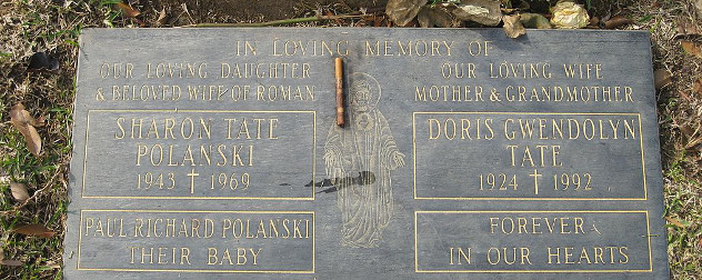 Tate family headstone