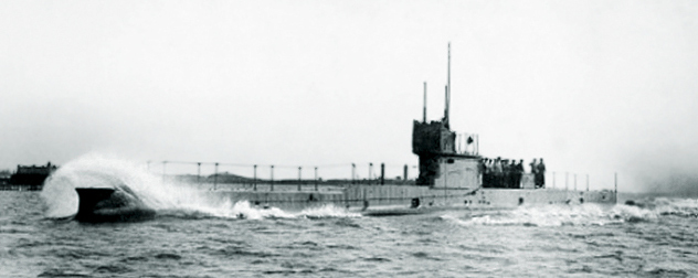 HMAS-AE1 in 1914