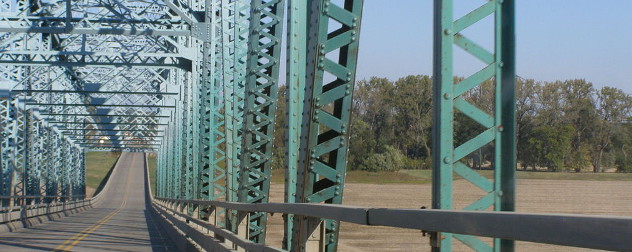 bridge from driver's point of view