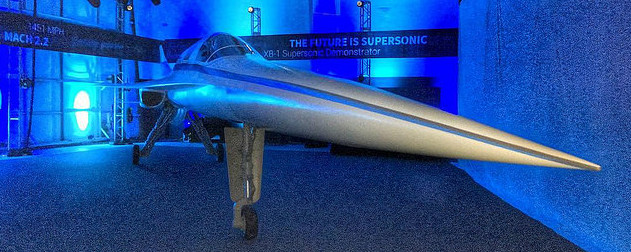XB-1 'Baby Boom' prototype supersonic aircraft