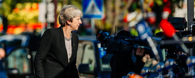 Theresa May in profile