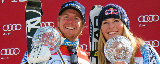 Ted Ligety and Lindsey Vonn.
