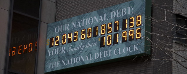 National Debt Clock in 2009