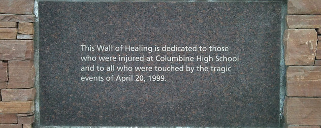 Columbine memorial.