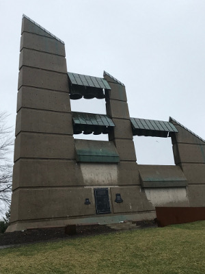 Halifax Explosion Memorial belltower.