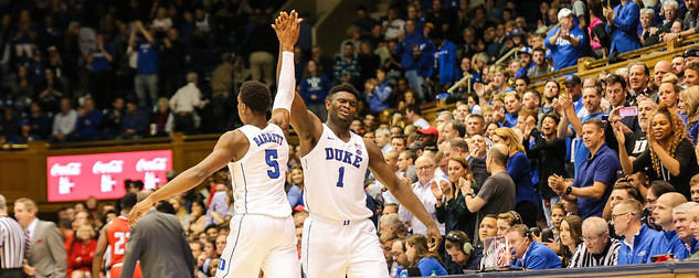 Zion Williamson and RJ Barrett