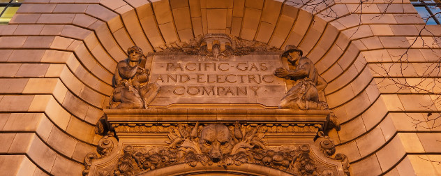 Pacific Gas and Electric Company General Office Building facade, San Francisco.