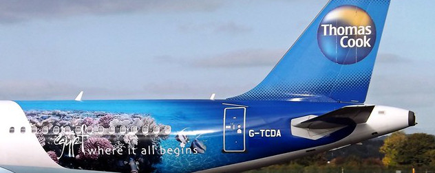 Thomas Cook Group aircraft detail.