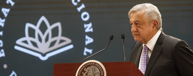 President of Mexico Andres Manuel Lopez Obrador.