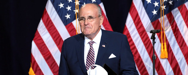 Rudy Giuliani, whose 'irregular' diplomatic channel has come under criticism.