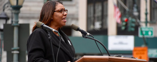 NY Attorney General Letitia James.