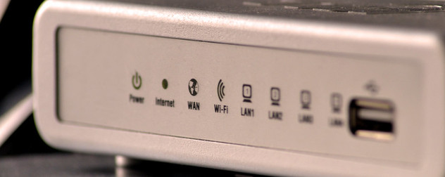 Wi-Fi internet router.