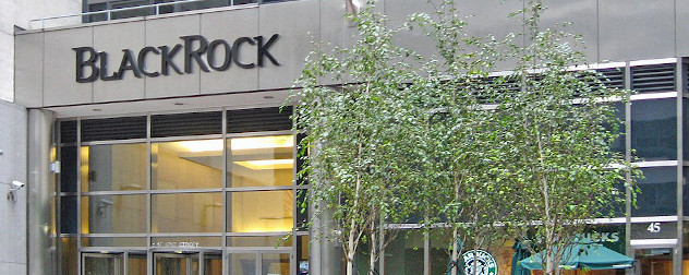 BlackRock Financial Group building, exterior, New York City.