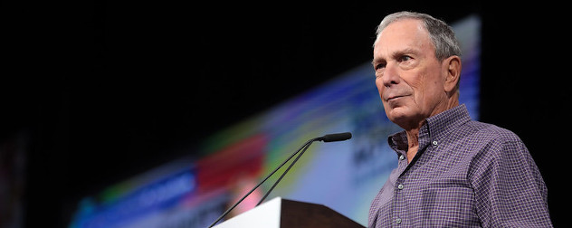 former New York City Mayor Michael Bloomberg at the Presidential Gun Sense Forum.