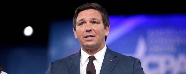 then-Florida Rep. Ron DeSantis speaks at the 2017 Conservative Political Action Conference.