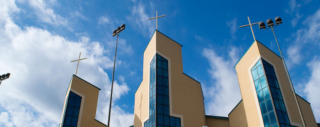 facade of Livingway Christian Church in San Antonio, Texas.