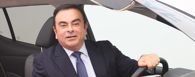 Nissan Renault CEO Carlos Ghosn.