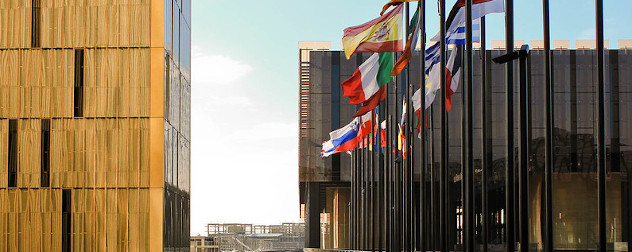 the European Court of Justice in Kirchberg, Luxembourg City, Luxembourg.