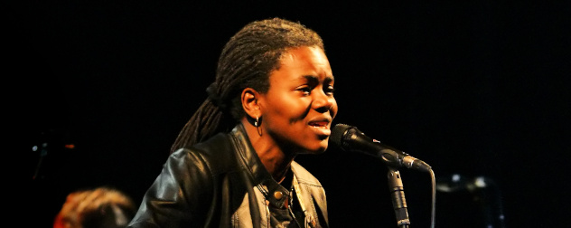 Singer-songwriter Tracy Chapman at the Cactus Festival in Bruges, Belgium, July 10, 2009.