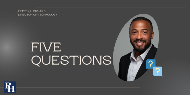 Five Questions with Jeffrey J. Howard.
