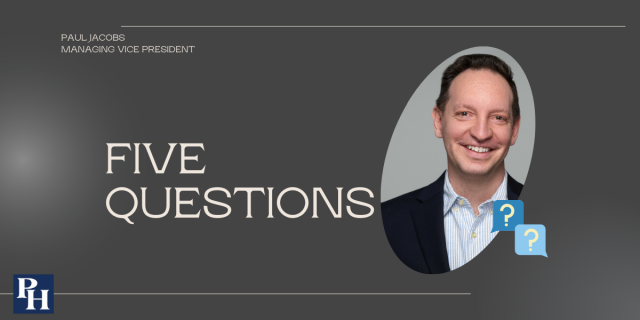 five questions with managing vice president Paul Jacobs.