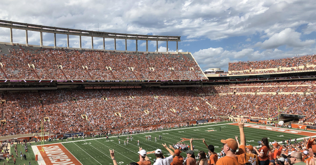 UT Austin football stadium.