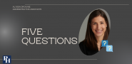 Five Questions with Alyssa Drowne, administrative associate.