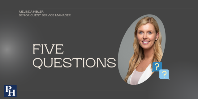 Five Questions: Melinda Kibler, senior client service manager.
