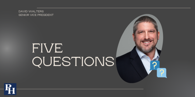 Five Questions: David Walters, senior vice president.