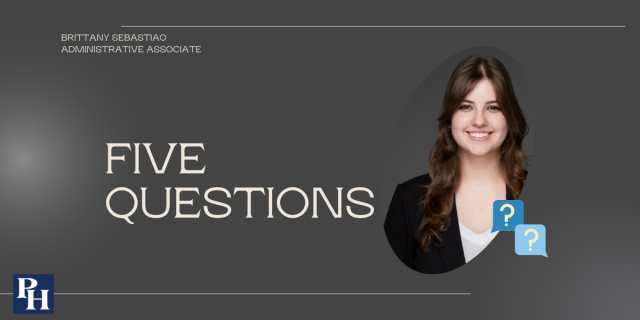Five Questions with Brittany Sebastiao.